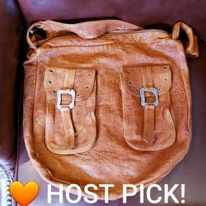 Anat Marin Nati Soft Leather giant hobo